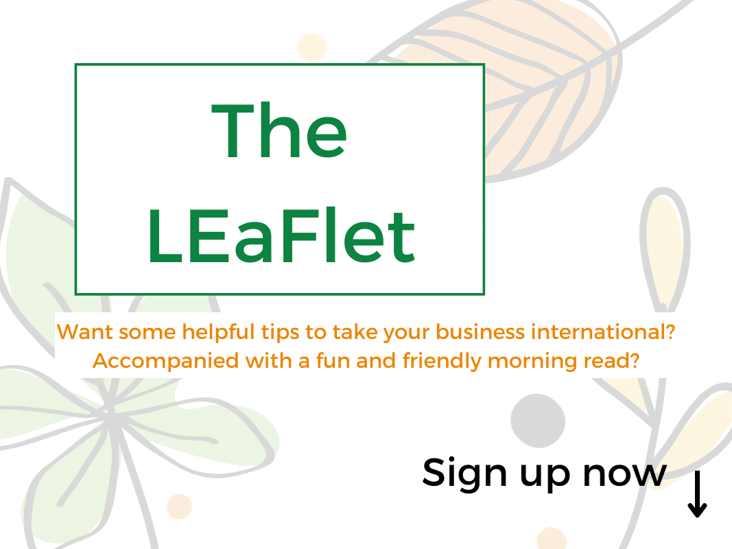 The LEaFlet sign up